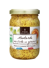 Moutarde Mi-Forte en Grains Bio 100% Graines Françaises